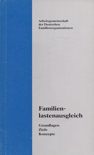 Familienlastenausgleich - ,