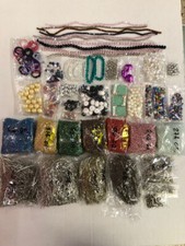 LOTTO PERLINE VETRO CRISTALLO