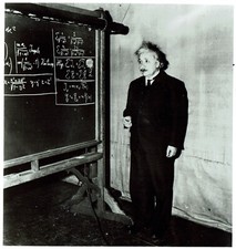 ALBERT EINSTEIN, Fotografia 1935, Carnegie Institution of Technology Pittsburgh