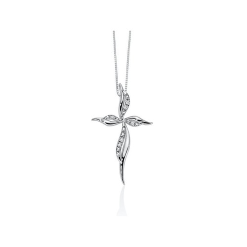 Miluna croci oro bianco - croci,