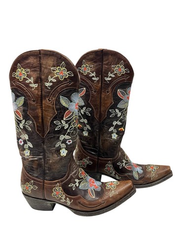 Vecchi stivali cowboy in - stivali,
