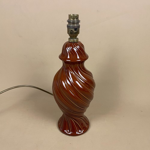 Vintage ceramic table lamp - vintage,