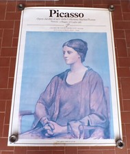 Manifesto Pablo PICASSO Opere dal 1895 al 1971 VENEZIA Grassi 1981 poster 70x100