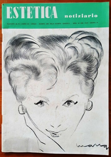 Estetica 8 1954 rivista - estetica,