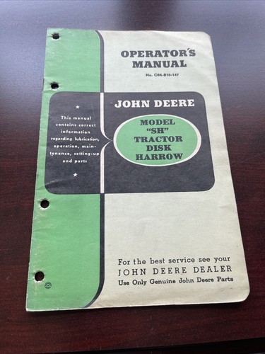 Manuale operatore erpice disco - operatore,