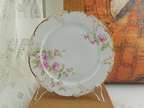 Antico piatto porcellana art - piatto,