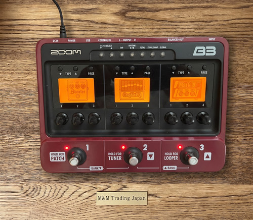 Zoom bass multi - bass, multi-effects