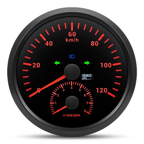 Tachimetro gps nero - gps, 110mm