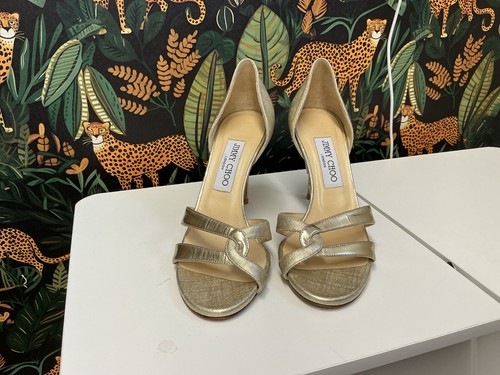 Tacchi oro jimmy choo - tacchi,