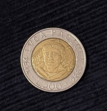 Moneta Da 500 Lire Luca