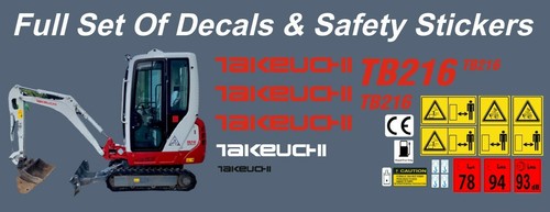 Takeuchi tb216 mini escavatore - takeuchi,