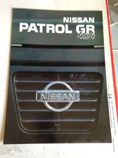 FUORISTRADA NISSAN PATROL GR 4WD 4X4 ANNI '90 DEPLIANT BROCHURE ITALIANO