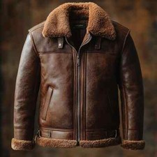 Giubbotto Uomo RAF Marrone