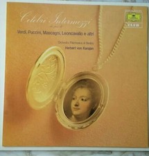 CELEBRI INTERMEZZI - Verdi Mascagni,Puccini - von KARAJAN- DEUTSCHE GRAMMOPHON