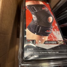 Mcdavid livello 3, ginocchiera con cerniere policentriche e cinghie incrociate 2x-large 17,5-19