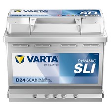 VARTA Batteria Auto Avviamento D24 60Ah 540A DYNAMIC SLI - (242x175x190 mm)