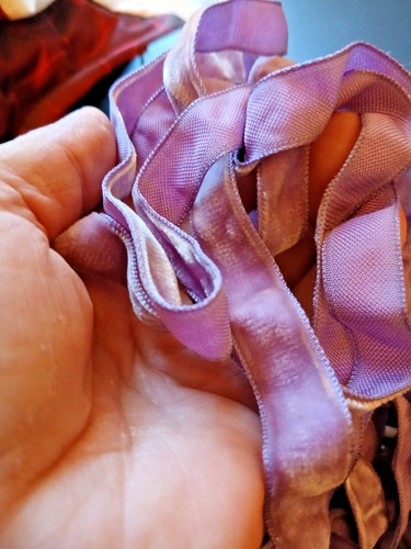 Ancien neuf ruban velours soie - ancien,