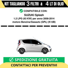 Tagliando per SUZUKI Splash