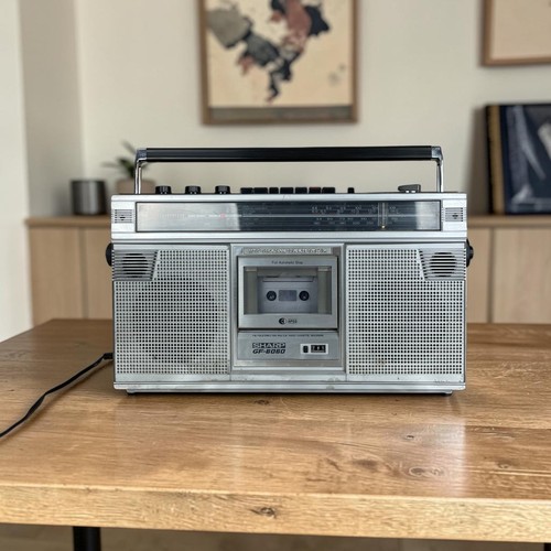 Boombox ghettoblaster sharp - ghettoblaster,