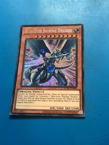 Yugioh secret rare blue - secret, blue-eyes