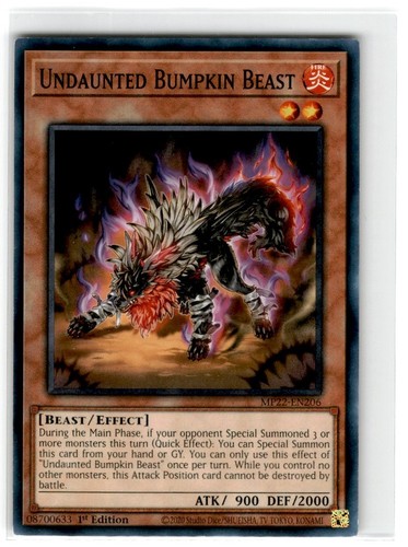 Undaunted bumpkin - yu-gi-oh!,