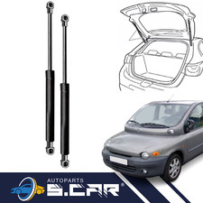 2 Molle A Gas Per Fiat Multipla 98-06 Ammortizzatore Pistoncino Cofano Anteriore