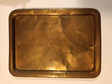 VASSOIO ANTICO IN OTTONE