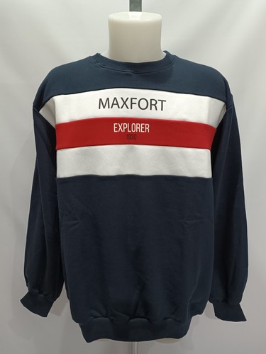 Felpa maxfort blu con - maxfort,,