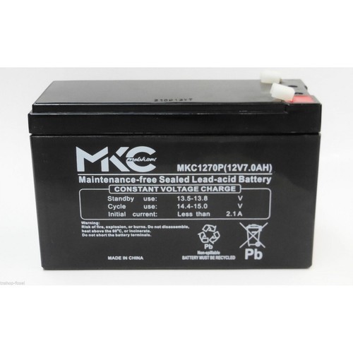Batterie mkc 12v 7ah piombo - batterie,