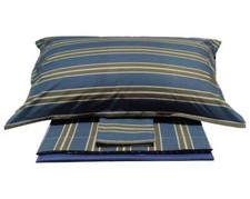 TRUSSARDI COMPLETO LENZUOLA MATRIMONIALE IN PERCALLE 100% COTONE - REGIMENTAL