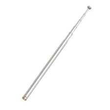 480mm 18,9" 6 Sezioni Antenna telescopica 2mm dia filettata femmina  FM Radio TV