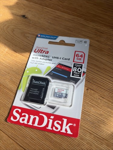 Sanddisk ultra 64gb microsdxc - sanddisk,