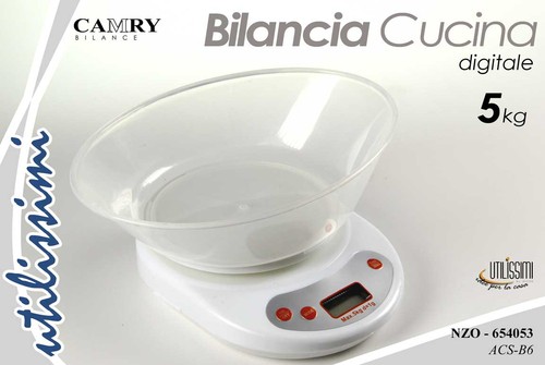 Bilancia cucina digitale