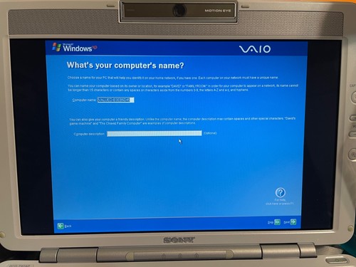 Sony vaio pcg - vaio, complete