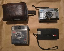 Lotto 3 macchine fotografiche