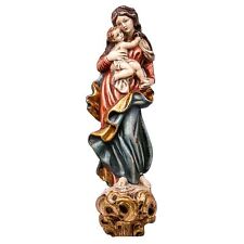Antico Statua Madonna Con