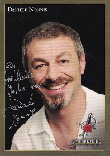 Autografo daniele nonnis - daniele,