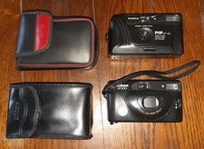 LOTTO KONICA POP EF - 80 E NIKON EF 100  OTTIME MACCHINA FOTOGRAFICA