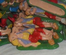 Pastori in plastica cm 7,  1