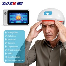 Casco NIR touchscreen 810nm fotobiomodulazione per ictus Alzheimer ansia