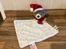 Mothercare Natale orsacchiotto bambino piumone peluche multi oro stella blankie