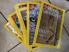 ITALIAN national geographic 17 magazines lot 2002-2005