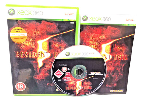 Xbox 360 resident evil pal - xbox,