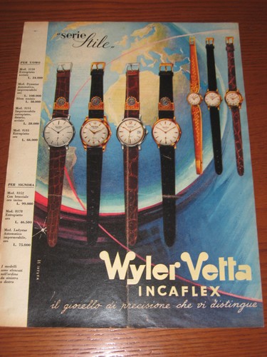 249 wyler vetta orologio anni - *249=wyler, orologio=anni