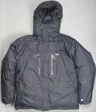 Piumino Rab Summit Batura Expedition taglia XL cappotto impermeabile con cappuccio