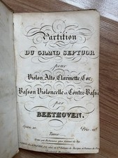 BEETHOVEN Ludwig Van, Septuor