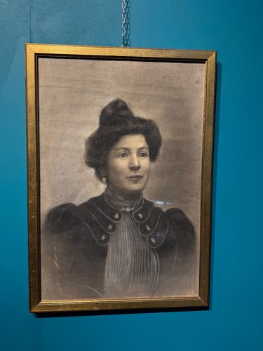 Antico stupendo ritratto