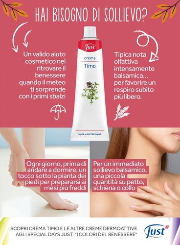 Crema timo just 100 - timo, ml