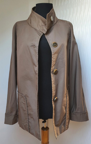 Giacca agnona cotone marrone - agnona,