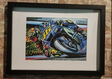 Quadro omaggio Valentino Rossi